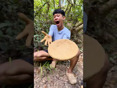 CLAY Plate Hacks For SURVIVAL​ #survival #shorts #bushcraft
