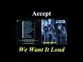 U.D.O. -  07 - We Want It Loud - Lyrics - Tradução pt-BR