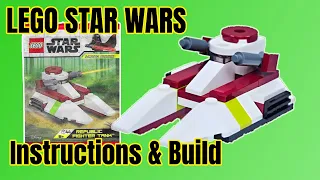 Lego 912313 Instructions Republic Fighter Tank #legostarwars