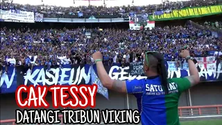 Download Cak Tessy datangi Tribun Viking, langsung Auto Nyahut Chant ini | Persebaya vs Persib MP3