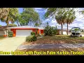 Zillow Walkthrough of a Home for Sale in Palm Harbor Florida