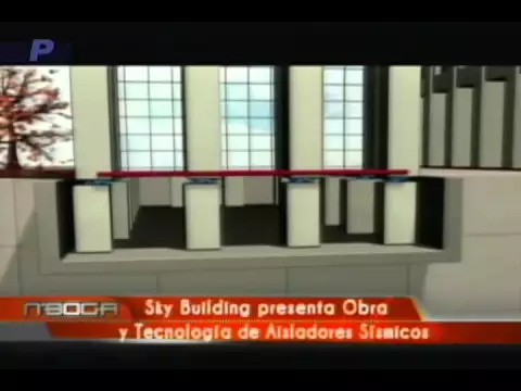 Sky Building presenta obra y tecnología de aisladores sísmicos