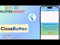 Flutter CloseButton Widget How to Use CloseButton in Flutter Flutter CloseButton Example