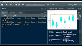 lattice package r tutorial create a dotplot stripplot and panel function using lattice package