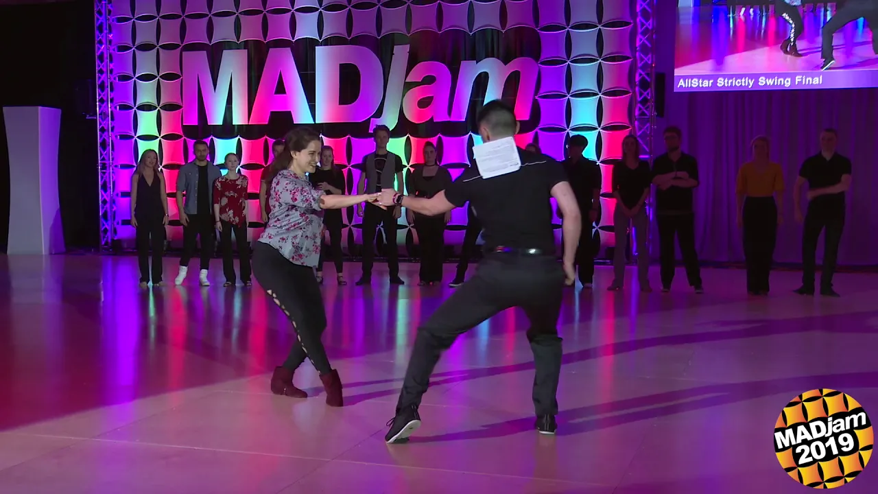 MADjam 2019 All Star Strictly Swing Conor McClure & Rebecca Tasetano