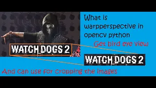 Warpperspective in opencv python