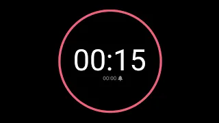 15 Second Countdown Timer iPhone Timer Style