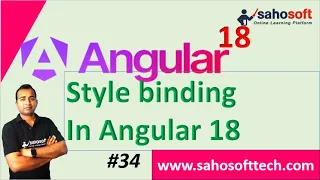 Style binding in Angular 18 Data Binding in Angular Angular 18 Tutorials in Hindi