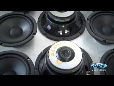 Download MP3 MPE AUDIO woofer utilizzati per le nostre casse amplificate SICA B&C EIGHTEEN SOUND CIARE