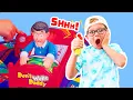 Download Lagu Kids Play Don't Wake Daddy Challenge In Real Life | Pretend Play Fun