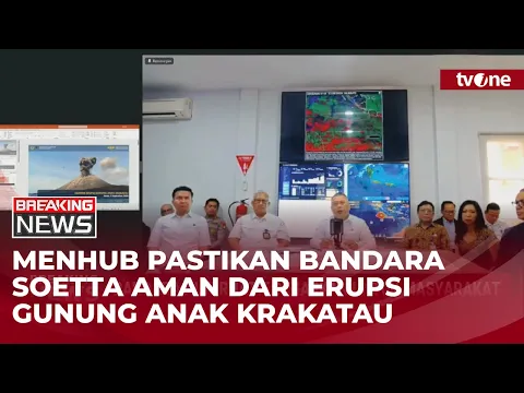 Menhub Refund Tiket Pesawat Penumpang yang Batal Terbang Akibat Erupsi Anak Krakatau