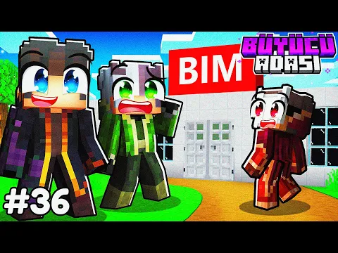 Video Thumbnail: ADAMIZA YENİ BİM YAPTIK! 🏪 | Minecraft Büyücü Adası #36