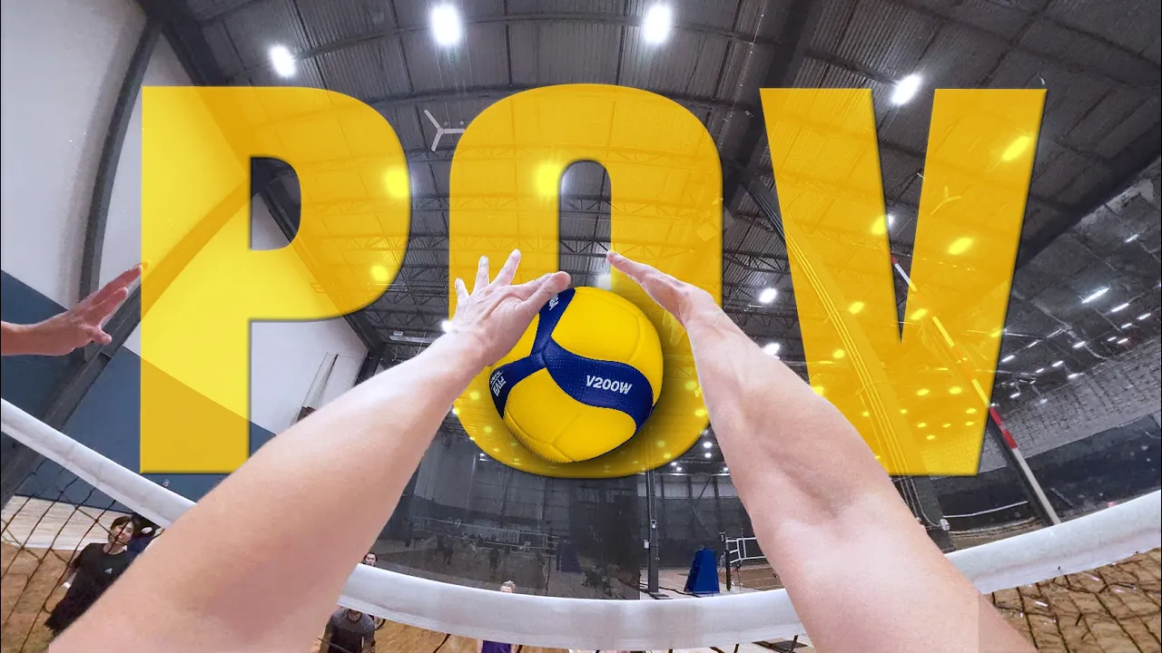 Focus. Setter Volleyball POV!