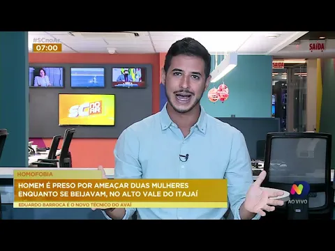 Homofobia: Homem é preso por ameaçar duas mulheres enquanto se beijavam, no Alto Vale do Itajaí