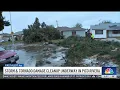 Storm and tornado damage cleanup underway in Pico Rivera