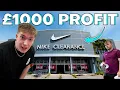 I SPENT 2000 AT THE UK NIKE CLEARENCE STORE