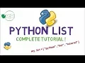 Python List in Tamil - Part