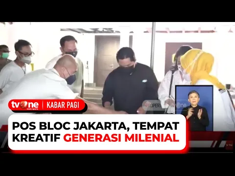 Erick Thohir Resmikan Pos Bloc, Gedung Filateli Bersejarah