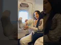 Sniffing sock in plane is something incredible😍 #fakebody #feet #fypシ #asian #usa #socks