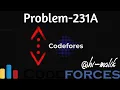 CodeForces Problem 231 A Team hi-malik