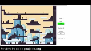 Simple Platform Game In JavaScript With Source Code