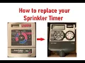How to replace your Sprinkler Timer Setup Orbit 6 Station Sprinkler Timer