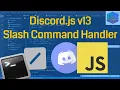 Slash Commands Handler Discord JS v13 Tutorial Slash Command Builder