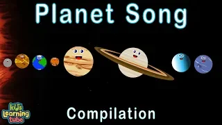 The Planet Song Space Explained by KidsLearningTube
