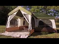 Ozark Trail Flat Creek 12P Family House Tent - setup