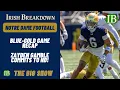 Notre Dame Blue-Gold Game Recap - Zayden Gamble Commits To Notre Dame