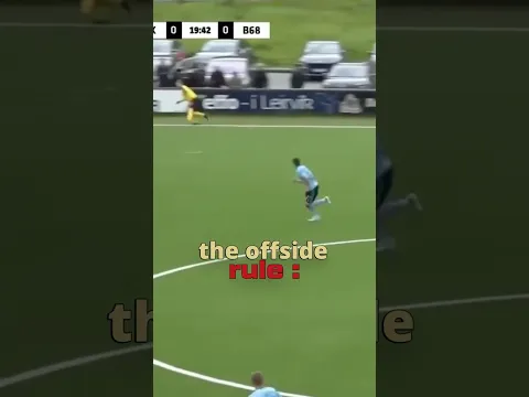 Is it really offside? Think again. ⚽️ #goalkeeper #football #referee