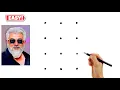 Thunivu Ajith kumar Drawing Pencil Drawing Thunivu Ajith Kumar