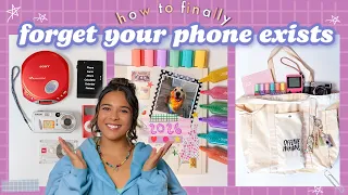 Analog Swaps: How to Be Addicted to being OFF your Phone
