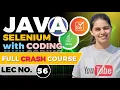 Java Automation Testing Selenium Tutorial For beginners in Marathi Part 56