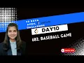 682 Baseball Game