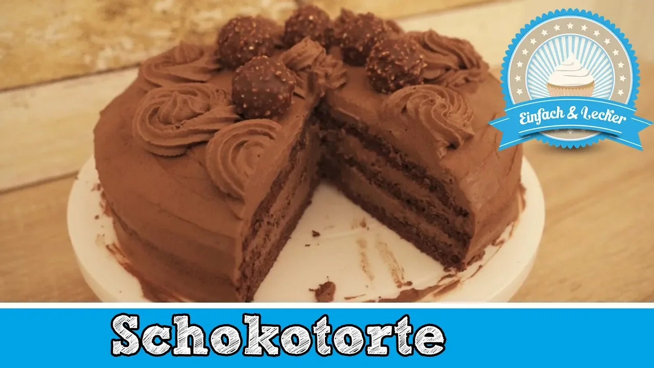 Ein Hochgenuss für unsere Schokoladen-Fans: Eine schokoladige Torte mit drei verschiedenen Canacheso. 