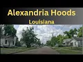 Dangerous Hoods in Alexandria LA Dash Cam Driving Tour Louisiana 4K