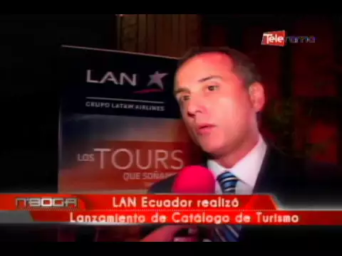 LAN Ecuador realizó lanzamiento de catálogo de turismo