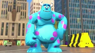 lego the incredibles sulley monsters inc unlock location gameplay showcase