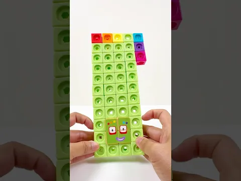 Numberblocks Mathlink Cubes 47 Official Building #numberblocks