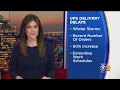 UPS Warns Customers Of Holiday Delays