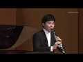 Han Kim plays Brahms Clarinet Sonata No. 2 in E-flat Major, Op. 120 with Pianist Ilya Rashkovskiy