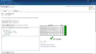 CodingBat Walkthrough AP-1