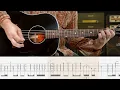 Led Zeppelin - Over the Hills and Far Away - Guitar Tab | Lesson | Cover | Tutorial