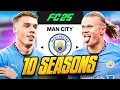 I Takeover Man City for 10 Seasons...