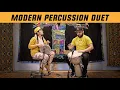 Download Lagu MODERN PERCUSSION DUET /// Daddi Bahmani 🍻 Farideh Sarsangi /// HD