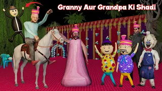 Granny Aur Grandpa Ki Shadi | Gulli Bulli | Make Joke Of Horror