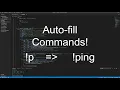 DiscordJS Autofill Commands JavaScript and Discord js