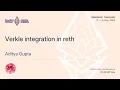 Verkle integration in reth by Aditya Gupta Devcon SEA