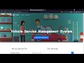 Vehicle Service Management System in PHP DEMO